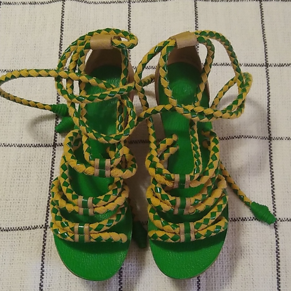 Tory Burch Cork Wedge Sandals